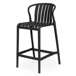 TABURETE DE POLIPROPILENO BASTIAN PARA BARRA DE COCINA ESTILO CONTEMPORÁNEO