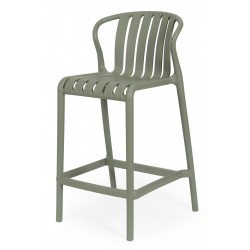 TABURETE DE POLIPROPILENO BASTIAN PARA BARRA DE COCINA ESTILO CONTEMPORÁNEO