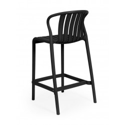 TABURETE DE POLIPROPILENO BASTIAN PARA BARRA DE COCINA ESTILO CONTEMPORÁNEO