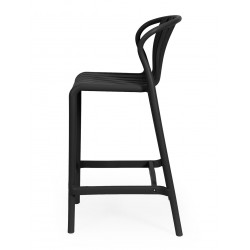 TABURETE DE POLIPROPILENO BASTIAN PARA BARRA DE COCINA ESTILO CONTEMPORÁNEO