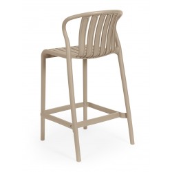 TABURETE DE POLIPROPILENO BASTIAN PARA BARRA DE COCINA ESTILO CONTEMPORÁNEO