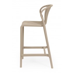 TABURETE DE POLIPROPILENO BASTIAN PARA BARRA DE COCINA ESTILO CONTEMPORÁNEO