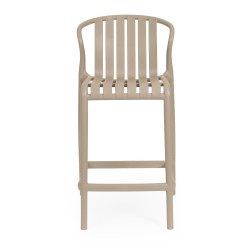 TABURETE DE POLIPROPILENO BASTIAN PARA BARRA DE COCINA ESTILO CONTEMPORÁNEO