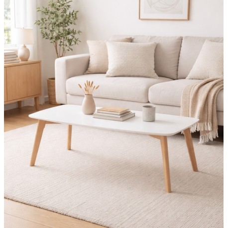 MESA DE CENTRO MARCO DE ESTILO NORDICO