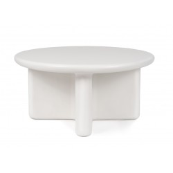 MESAS DE CENTRO Y AUXILIAR DE RESINA FLOYD PARA SALÓN ESTILO CONTEMPORÁNEO