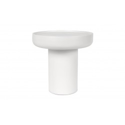 MESA AUXILIAR Y DE CENTRO DE MDF LACADO RODNEY PARA SALÓN DE ESTILO CONTEMPORÁNEO