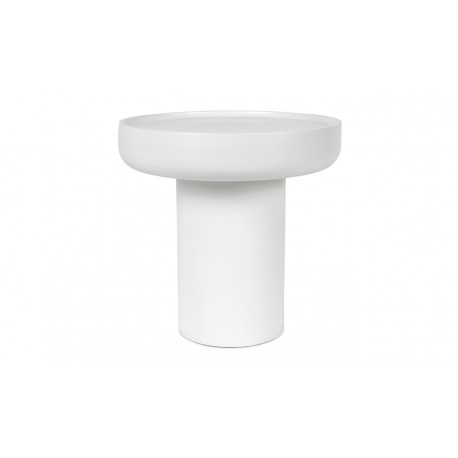 MESA AUXILIAR Y DE CENTRO DE MDF LACADO RODNEY PARA SALÓN DE ESTILO CONTEMPORÁNEO