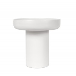 MESA AUXILIAR Y DE CENTRO DE MDF LACADO RODNEY PARA SALÓN DE ESTILO CONTEMPORÁNEO