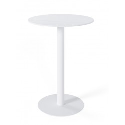 MESA ALTA DE PORCELÁNICO Y METAL LYA PARA COCINA O ZONA DE BARRA ESTILO MODERNO