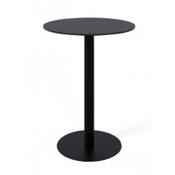 MESA ALTA DE PORCELÁNICO Y METAL LYA PARA COCINA O ZONA DE BARRA ESTILO MODERNO