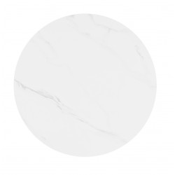 MESA ALTA DE PORCELÁNICO Y METAL LYA PARA COCINA O ZONA DE BARRA ESTILO MODERNO