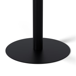 MESA DE COMEDOR DE PORCELÁNICO Y METAL LYA PARA COMEDOR O COCINA ESTILO MODERNO