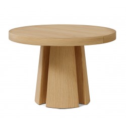 MESA DE COMEDOR EXTENSIBLE DE MADERA DE ROBLE MARCELLA PARA COMEDOR ESTILO NÓRDICO