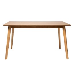 MESA DE MDF LACADO O CHAPA DE ROBLE ALICE-MARIE PARA COMEDOR ESTILO CONTEMPORÁNEO