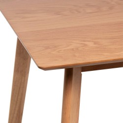 MESA DE MDF LACADO O CHAPA DE ROBLE ALICE-MARIE PARA COMEDOR ESTILO CONTEMPORÁNEO