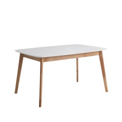 MESA EXTENSIBLE ENMA-KENNA DE ESTILO NORDICO