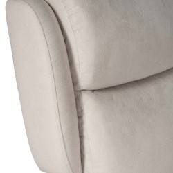 SILLÓN RELAX ELECTRICO CON TEJIDO ANTIMANCHAS BEIGE AKARI PARA SALÓN ESTILO CONTEMPORÁNEO