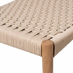 SILLA DE MADERA DE ROBLE BONNIE PARA COMEDOR ESTILO NÓRDICO