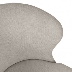 SILLA DE COMEDOR DE MADERA DE HAYA TANYA TAPIZADA PARA INTERIOR ESTILO ESCANDINAVO