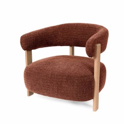 BUTACA DE MADERA DE HAYA MANILA PARA SALÓN ESTILO CONTEMPORÁNEO