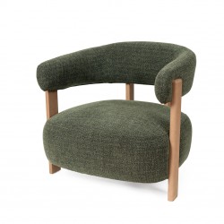 BUTACA DE MADERA DE HAYA MANILA PARA SALÓN ESTILO CONTEMPORÁNEO