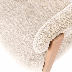 BUTACA DE MADERA DE HAYA MANILA PARA SALÓN ESTILO CONTEMPORÁNEO