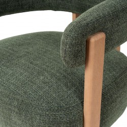 BUTACA DE MADERA DE HAYA MANILA PARA SALÓN ESTILO CONTEMPORÁNEO