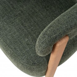 BUTACA DE MADERA DE HAYA MANILA PARA SALÓN ESTILO CONTEMPORÁNEO