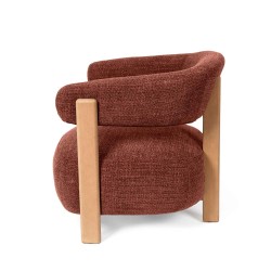 BUTACA DE MADERA DE HAYA MANILA PARA SALÓN ESTILO CONTEMPORÁNEO