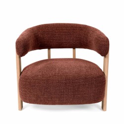 BUTACA DE MADERA DE HAYA MANILA PARA SALÓN ESTILO CONTEMPORÁNEO