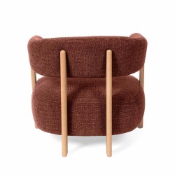 BUTACA DE MADERA DE HAYA MANILA PARA SALÓN ESTILO CONTEMPORÁNEO