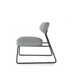 BUTACA DE METAL NICOSIA PARA SALÓN ESTILO CONTEMPORÁNEO