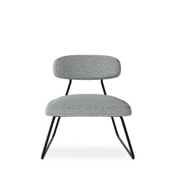 BUTACA DE METAL NICOSIA PARA SALÓN ESTILO CONTEMPORÁNEO