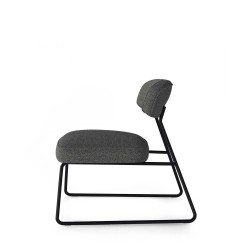 BUTACA DE METAL NICOSIA PARA SALÓN ESTILO CONTEMPORÁNEO