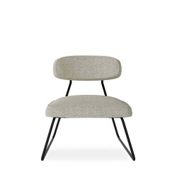 BUTACA DE METAL NICOSIA PARA SALÓN ESTILO CONTEMPORÁNEO