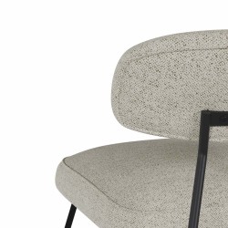 BUTACA DE METAL NICOSIA PARA SALÓN ESTILO CONTEMPORÁNEO