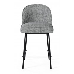 TABURETE DE METAL NELSON PARA COCINA O BARRA ESTILO CONTEMPORÁNEO