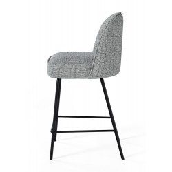 TABURETE DE METAL NELSON PARA COCINA O BARRA ESTILO CONTEMPORÁNEO