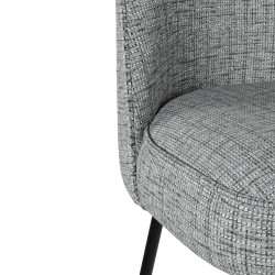 TABURETE DE METAL NELSON PARA COCINA O BARRA ESTILO CONTEMPORÁNEO