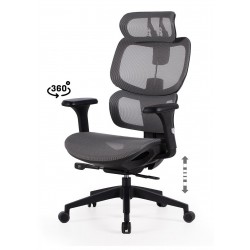 SILLA CON RUEDAS DE OFICINA ERGONÓMICA DE MALLA TORONTO PARA ESPACIO DE TRABAJO MODERNO
