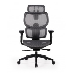 SILLA CON RUEDAS DE OFICINA ERGONÓMICA DE MALLA TORONTO PARA ESPACIO DE TRABAJO MODERNO