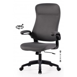 SILLA DE OFICINA TAPIZADA CON RUEDAS SORBONNE PARA ESCRITORIO ESTILO CONTEMPORÁNEO