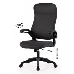 SILLA DE OFICINA TAPIZADA CON RUEDAS SORBONNE PARA ESCRITORIO ESTILO CONTEMPORÁNEO