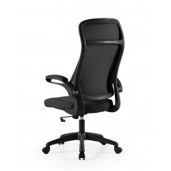 SILLA DE OFICINA TAPIZADA CON RUEDAS SORBONNE PARA ESCRITORIO ESTILO CONTEMPORÁNEO