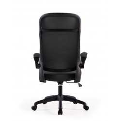 SILLA DE OFICINA TAPIZADA CON RUEDAS SORBONNE PARA ESCRITORIO ESTILO CONTEMPORÁNEO