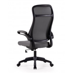 SILLA DE OFICINA TAPIZADA CON RUEDAS SORBONNE PARA ESCRITORIO ESTILO CONTEMPORÁNEO