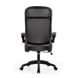 SILLA DE OFICINA TAPIZADA CON RUEDAS SORBONNE PARA ESCRITORIO ESTILO CONTEMPORÁNEO