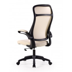 SILLA DE OFICINA TAPIZADA CON RUEDAS SORBONNE PARA ESCRITORIO ESTILO CONTEMPORÁNEO