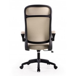 SILLA DE OFICINA TAPIZADA CON RUEDAS SORBONNE PARA ESCRITORIO ESTILO CONTEMPORÁNEO