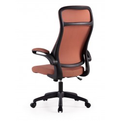 SILLA DE OFICINA TAPIZADA CON RUEDAS SORBONNE PARA ESCRITORIO ESTILO CONTEMPORÁNEO